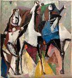 Marino Marini, Il Cavaliere Azzurro (The Blue Rider)