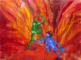 Daniel Richter, Death of the Esoteric Painter, 2011, oil on canvas