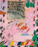Daisy Parris, A Poem, 2021, oil on canvas