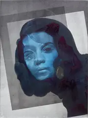Lorna Simpson, Constellation, 2020, ink and screenprint on gessoed fibreglass