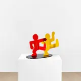 Keith Haring, Untitled (Two Dancing Figures), 1987, polyurethane enamel on aluminium