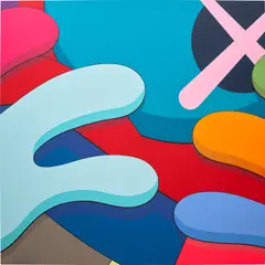 Kaws, UNTITLED, 2015, acrylic on canvas