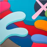 Kaws, UNTITLED, 2015, acrylic on canvas