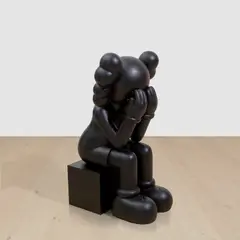 Kaws, COMPANION (PASSING THROUGH), 2011, painted bronze