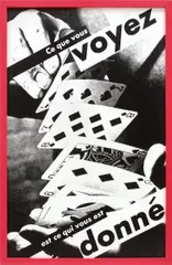 Barbara Kruger, Untitled, 1984, gelatin silver print, in artist's frame