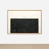 Pasolini by Richard Serra, 1986, paintstick on paper, offered Oct 2024
