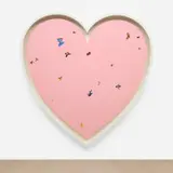 Untitled (Birthday Card) by Damien Hirst, 1999, household gloss and butterflies on canvas, sold Oct 2024
