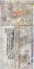 Untitled (Protest Painting) by Richard Prince, 1989-1992, acrylic, silkscreen, graphite and paper on canvas, sold Oct 2024