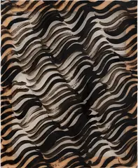 Segni Neri by Carla Accardi, 1967, varnish on sicofoil, sold Oct 2024