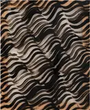 Carla Accardi, Segni Neri, 1967, varnish on sicofoil