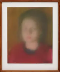 Babette by Gerhard Richter, 2013, inkjet on Arches Velin paper, in artist's frame, sold Oct 2024