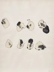 Pietre filosofali by Carol Rama, 1967, gouache and ink on card, offered Oct 2024