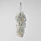 Barry McGee, Untitled (32 bottles)