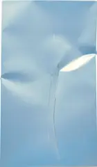 Sylvie Fleury, Crash Test 2-35 (Stratos Blue), 2001, acrylic on steel