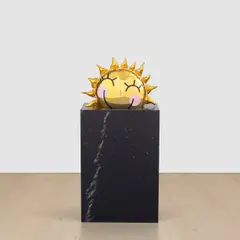 Adam Parker Smith, Setting Sun, 2019, resin, steel, urethane and marble