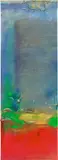 R.A. Obe Sir Frank Bowling, Shoreidol, 1999, acrylic and acrylic gel on collaged canvas