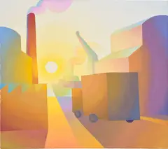 Salvo, Senza titolo, 1987, oil on canvas