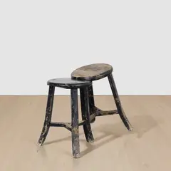 Stool (no. 4) by Ai Weiwei, 2006, painted wood, sold Dec 2024