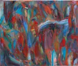 Sabine Moritz, Lair IV, 2022, oil on canvas