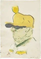 Neo Rauch, Ohne Titel, 2003, oil and graphite on paper