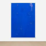 Pamela Rosenkranz, Because they tried to bore holes in my greatest and most beautiful work, 2012, inkjet print on photographic paper with mounting glue, in artist's frame