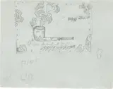 Marcel Broodthaers, La pipe – this is not a pipe, 1969, graphite on paper