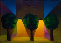 Salvo, Senza Titolo, 1991, oil on canvas