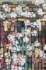 Kelley Walker, Untitled, 2006, four-colour process silkscreen on canvas