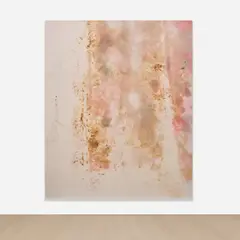 Nate Lowman, Title to be determined, 2010, sugar on canvas