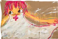 Ayako Rokkaku, Untitled, 2006, acrylic on cardboard