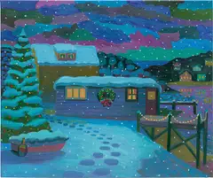 Daniel Heidkamp, Cape Ann Holiday, 2024, oil on linen