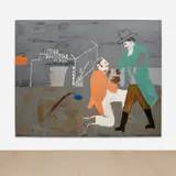 Danny Fox, The Prodigal Son Sucks Dick For Crack, 2018, acrylic on canvas