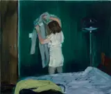 Caroline Walker, Positions, 2010, oil on board
