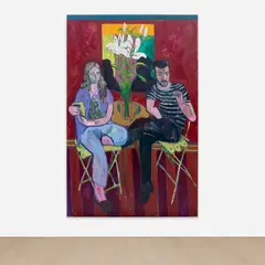 Igor Moritz, Keeping Time, 2020, oil on linen​