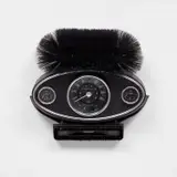 Romuald Hazoumè, National Heroines, 1999, car dashboard and brushes