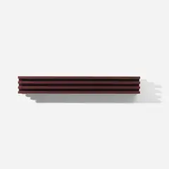 Donald Judd, Untitled (S. 19), 1991, Extruded aluminium multiple anodized in wine red