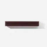 Donald Judd, Untitled (S. 19), 1991, Extruded aluminium multiple anodized in wine red