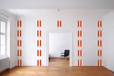 Daniel Buren, 25 Enamel Plates, from Wall Works
