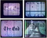 Ed Ruscha, The End, 1998-2016, The complete set of four holograms in colours