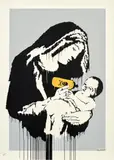 Toxic Mary by Banksy, 2004, Screenprint in colours, on wove paper, the full sheet, sold Jan 2024