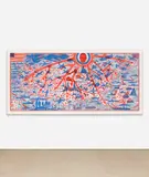 Grayson Perry, The American Dream, 2020, Etching in colours from three plates, printed on one sheet of BFK Rives paper, with full margins