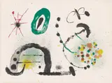 Joan Miró, La fille de jardinier (The Gardener's Daughter) (M. 349), 1963, Lithograph in colours, on BFK Rives paper, the full sheet