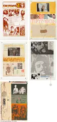 He, She and It; Proscinemi, Tiryns; Proscinemi, Dodona, Oracle of Zeus; Letter from Che; and Earth Ritual by Joe Tilson, 1970; 1978; 1978; 1969; 1972, Three etchings (two with soft-ground, aquatint and photo-lithography), and two screenprints (one with mixed media collag, sold Jan 2024