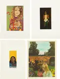 Peter Blake, Illustrations to Through the Looking-Glass: three plates; The Wrestlers: four plates; Girl in a Poppy Field; and Costume Life Drawing, 1970-1974, Nine screenprints in colours, on wove paper, with full margins