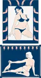 John Wesley, Maiden, from 11 Pop Artists, Volume I; and Bird Lady, from 11 Pop Artists, Volume II, 1965, Two screenprints in colours, on wove paper, the full sheets