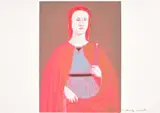 Saint Apollonia (see F. & S. 330-333) by Andy Warhol, 1984, Unique screenprint in colours, on Arches 88 paper, with full margins, sold Jan 2024