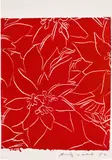 Poinsettias (F. & S. IIIA.50) by Andy Warhol, 1983, Screenprint in colours, on Saunders Waterford paper, the full sheet, sold Jan 2024