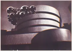 Guggenheim by Pol Bury, 1972, Lithograph in colours, on wove paper, with full margins, sold Jan 2024