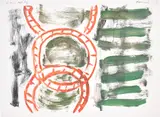 Günther Förg, Untitled, 1998, Monotype in colours, on wove paper, with full margins