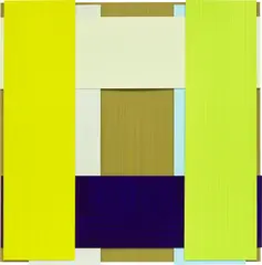 Face 88 Ed. by Imi Knoebel, 2003/2016, Acrylic in colours, on constructed and collaged plastic panels, mounted to Aluminium Dibond, sold Jan 2024